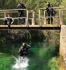 Buceo de altura en el Alto Tajo y serranía de Cuenca