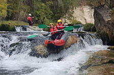 Canorafting en el Alto Tajo