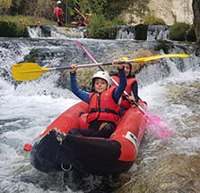 Ruta en canorafting por el Alto Tajo