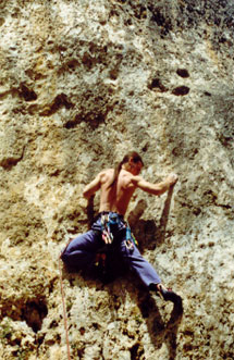 Escalada en roca y rappel en el Alto Tajo