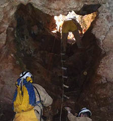 Espeleología en el Alto Tajo (Guadalajara)