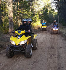 Ruta en quad en el Alto Tajo (Guadalajara)