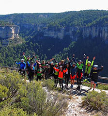 Rutas btt en el Alto Tajo y serranía de Cuenca